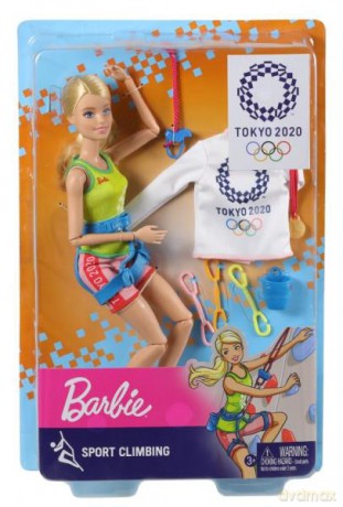 Barbie Lalka Olimpijka Wspinaczka sportowa GJL75