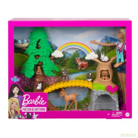 Barbie Lalka Przewodniczka zestaw GTN60