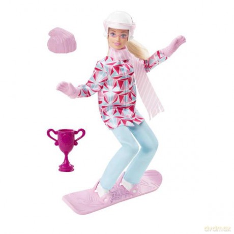 Barbie Lalka sporty zimowe HCN30 mix