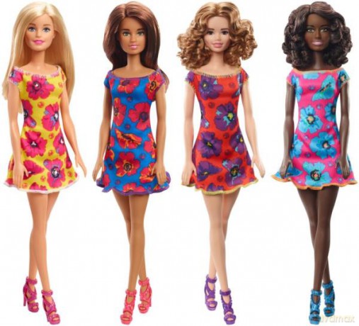 Barbie Lalka w letniej sukience GBK92 GHT25 GHT24 GHT27 mix