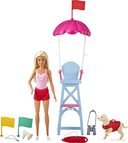 Barbie Ratowniczka zestaw GTX69 GLM53