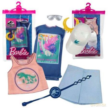 Barbie Ubranka Kompletna stylizacja GWF05 mix