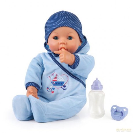 Bayer Lalka bobas Hello Baby chłopiec 43 cm 94683AA