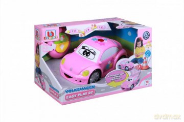 Bburago junior 92003 Auto na podczerwień VW Beetle różowy
