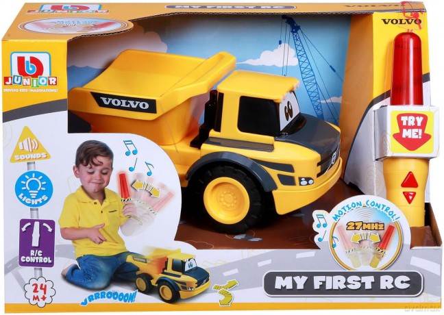Bburago junior 92005 Auto na radio Volvo wywrotka