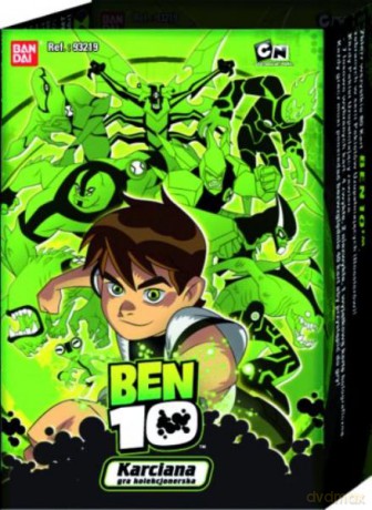 BEN10 Karty do gry uzupełn.p24/9321 BANDAI [GRA]