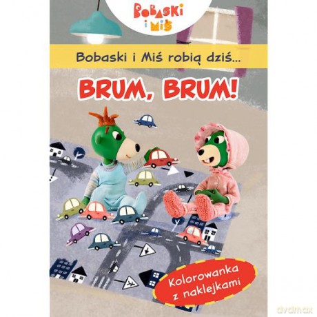 Bobaski i Miś robią dziś...Brum brum! KS66317