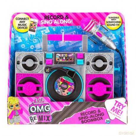 Boombox Karaoke z mikrofonem LOL LL-115 eKids