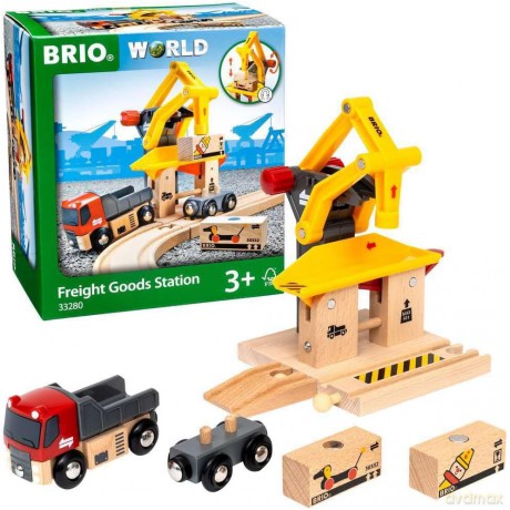 BRIO 33280 Stacja załadunkowa z podnośnikiem