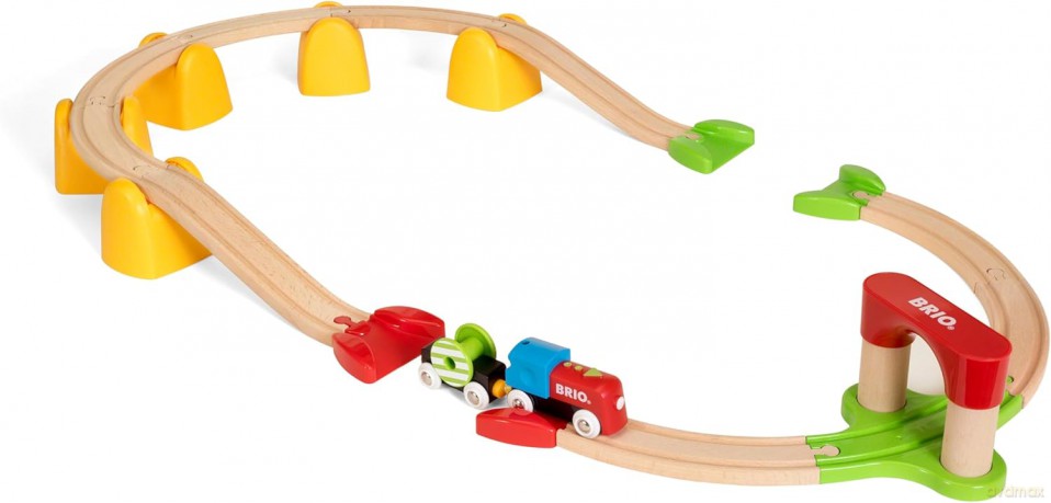 BRIO 33710 Mój Pierwszy Pociąg Zestaw początkowy na baterie