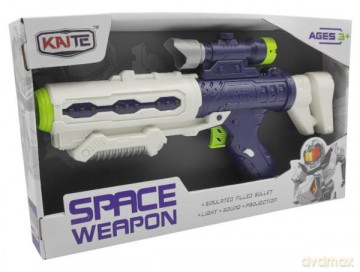 Broń kosmiczna 20 cm światło, dźwięk KT218-3
