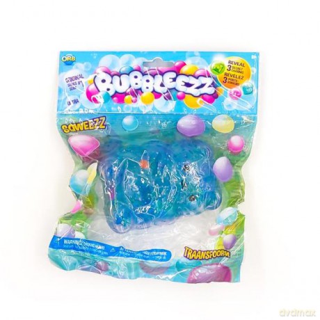 BUBBLEEZZ Gniotek antystresowy Miś niebieski 57008