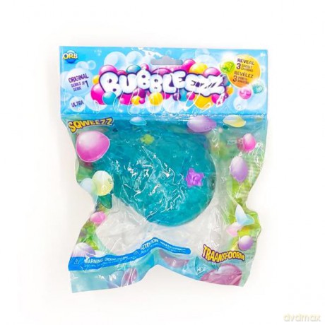 BUBBLEEZZ Gniotek antystresowy Syrenka kotek niebieski 57015