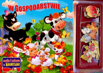 W Gospodarstwie Nauka Z Magnesami (twarda) - Urszula Kozłowska [KSIĄŻKA]