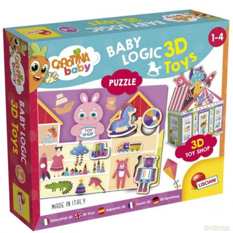 Carotina Baby Logic 3D zabawki 92543 [GRA]