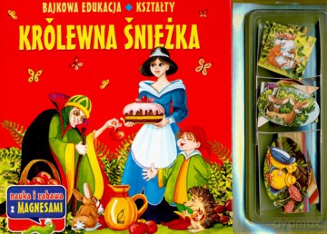 Królewna Śnieżka Nauka I Zabawa Z Magnesami (twarda) [KSIĄŻKA]