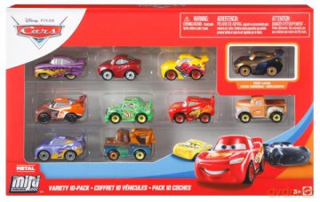 Cars Auta Mikroauta 10-pak GKG08