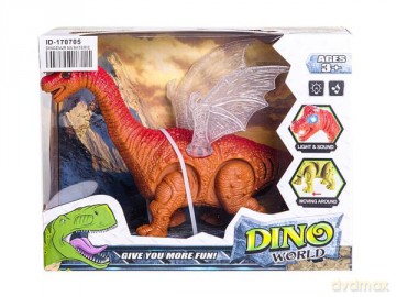 Chodzący dinozaur na baterie 540712 [FIGURKA]