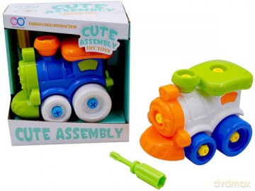 Ciuchcia do skręcania 344938 mix