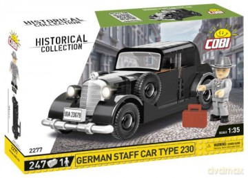 COBI 2277 Historical Collection WWII German Staff car type 230 247 klocków [KLOCKI]