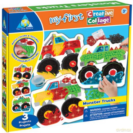 Creative collage Monster truck 67779 PIPISTRELLO