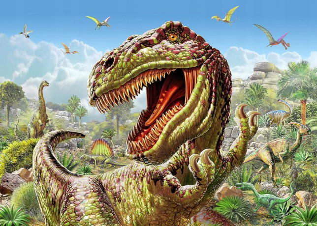 Diamentowa mozaika Dinozaur T-Rex 1006167