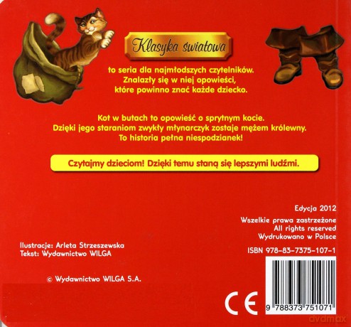 Kot W Butach Klasyka Światowa (twarda) [KSIĄŻKA]