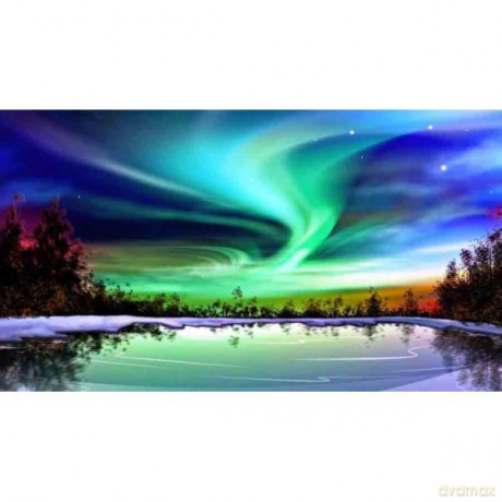 Diamentowa mozaika Zorza Polarna 1006404