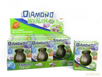 Diamenty skamieniałości BZES3758