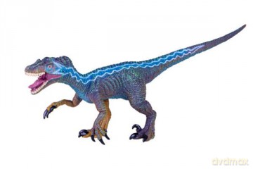 Dinozaur - Velociraptor niebieski 1004915 [FIGURKA]