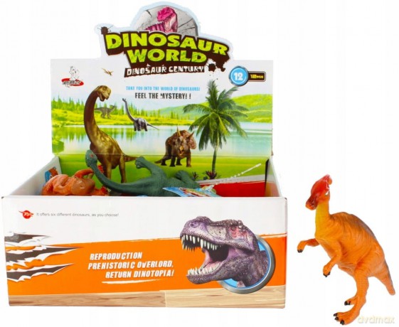 Dinozaur 13 cm Mix6 Disp 12/21 490279 [FIGURKA]