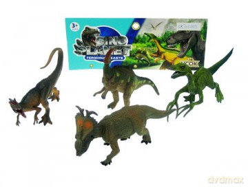 Dinozaur 17 cm 4szt. w zestawie. [FIGURKA]