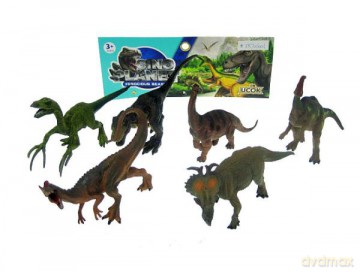 Dinozaur 17 cm 6 rodzajów MIX [FIGURKA]