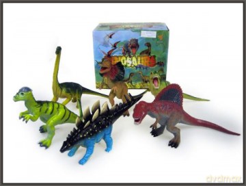 Dinozaur 36 cm 6 wzorów [FIGURKA]