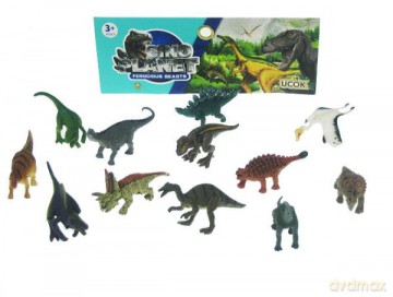 Dinozaur 8 cm 12 szt. w zestawie. [FIGURKA]