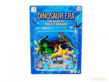 Dinozaur 8-9 cm 6 rodzajów [FIGURKA]