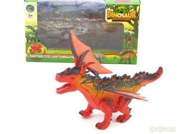 Dinozaur czerwony 508613 mix. [FIGURKA]