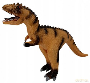 Dinozaur gumowy z dźwiękiem 41 cm [FIGURKA]