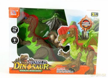 Dinozaur na baterie w pudełku 1260574 [FIGURKA]