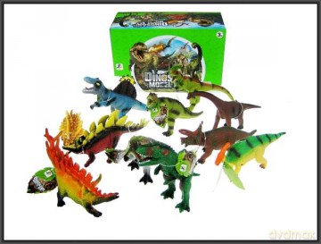 Dinozaur z dźwiękiem 24 cm 12 wzorów [FIGURKA]