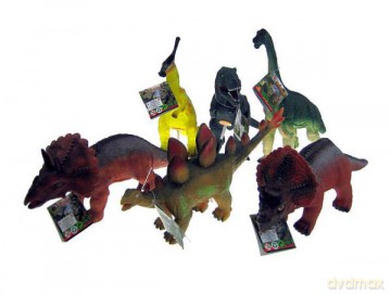 Dinozaur z dźwiękiem 37 cm 6 wzorów HLH29 [FIGURKA]