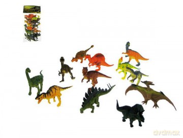 Dinozaury 12 rodzajów 13 cm KL5-012A [FIGURKA]