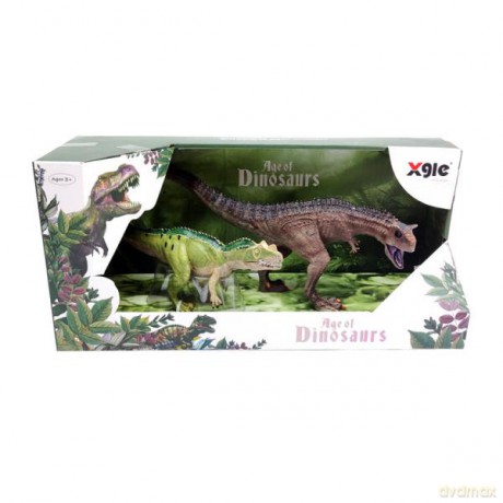 Dinozaury 2 sztuki 20-26 cm 50885N [FIGURKA]