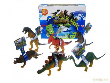Dinozaury 25 cm 6 wzorów 2095B mix [FIGURKA]