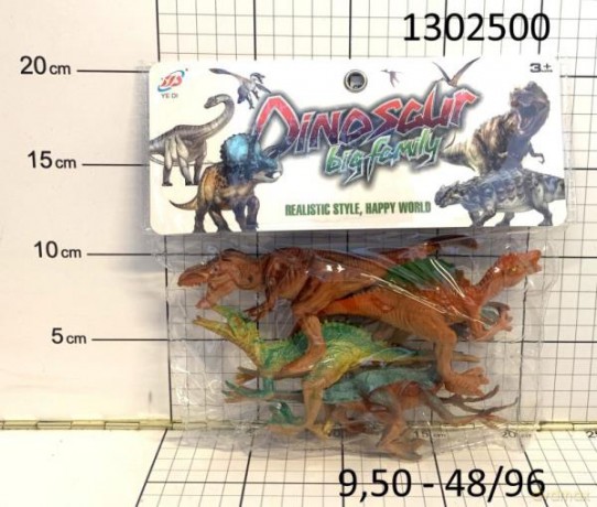 Dinozaury w worku 1302500 [FIGURKA]