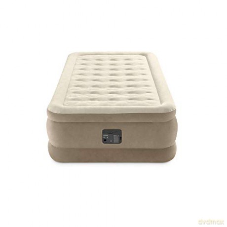 Dura Beam Deluxe Series Dmuchane łóżko TWIN z technologią Fiber-Tech 99 cm x 191 cm x 46 cm, wbudowana pompka (220-240V) 64426NP