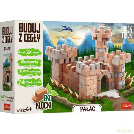Eko Klocki Brick Trick buduj z cegły Pałac 61542 [KLOCKI]