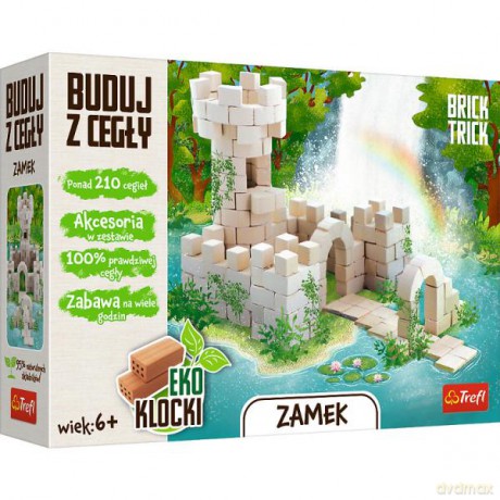 Eko Klocki Brick Trick Buduj z cegły Zamek 61539 [KLOCKI]