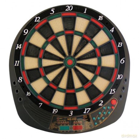 Elektroniczna tarcza do gry w rzutki EXETER dla 8 graczy Wyświetlacz LED BEST Sporting 62084