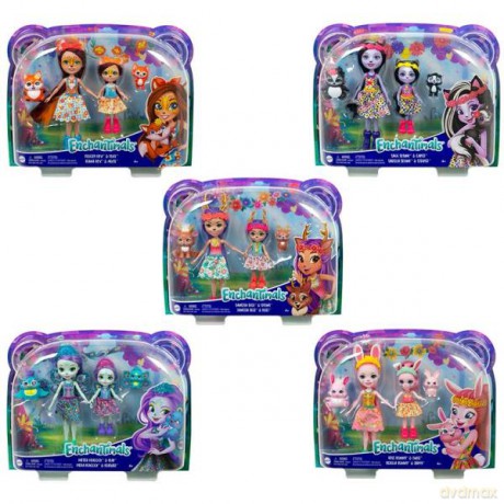 Enchantimals Lalki Siostry 2-pak HCF79 mix